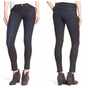 Rag & Bone Olive Harrow dark wash skinny jeans 27